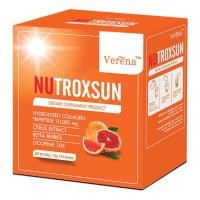 ราคา Verena Nutroxsun Collagen (กล่อง 10 ซอง) เวอรีน่า นูทรอกซัน (ของแท้100%) (5578087068)