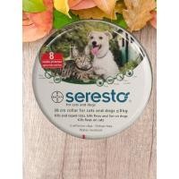 ราคา Seresto tick & flea collar dogs & cats under 8 kg (Exp.02/2021) ปลอกคอ กำจัด เห็บ หมัด สุนัข แมว น้ำหนักน้อยกว่า 8 กก. (7872778650)