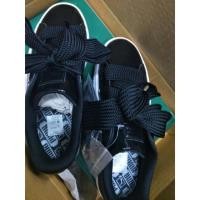 ราคา puma basket heart patent แท้100% (6479154181)