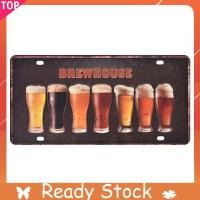 ราคา แถวเบียร์โลหะ Retro ป้ายดีบุก Vintage โปสเตอร์ Wall Art Plaque Home Decor (29928503366)