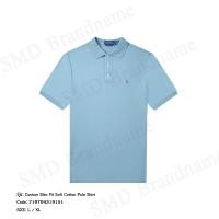 ราคา Polo Ralph Lauren เสื้อโปโลผู้ชาย รุ่น Custom Slim Fit Soft Cotton Polo Shirt Code: 710704319151 (41365445159)
