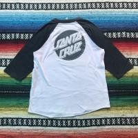 ราคา Vintage Santa Cruz Skateboard raglan AAA Alstyle Apparel เสื้อยืด Activewear (43106385200)