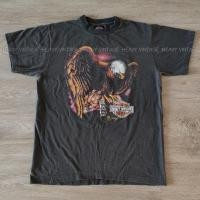 ราคา HARLEY DAVIDSON อินทรีย์3 ตอกปี 1988 ฟอกไบโอ วินเทจ เสื้อฮาเลย์ งานป้าย วินเทจ heavy vintage shirt (24807848430)