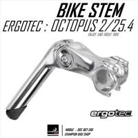 ราคา สเต็มคอจุ่ม 1นิ้ว แบบปรับองศาได้ ERGOTEC : OCTOPUS 2 / ADJUSTABLE BIKE STEM 25.4mm ( 1") / สีเงิน (22762265781)