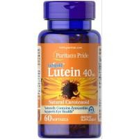 ราคา Puritan Lutigold Lutein 40 mg with Zeaxanthin 60 softgels ลูทีน ถนอมดวงตา สำหรับผู้ที่ใช้สายตามากกว่าปกติ (6919245263)