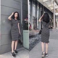 ราคา ชุดเดรสโปโลลายสก๊อต H&M (42408814973)