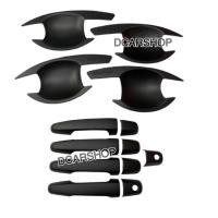 ราคา เบ้ารองมือเปิด+ครอบมือจับ TRITON ไทรทันปี 2004 ถึงปี 2014 4ประตู สีดำด้าน (28212477958)