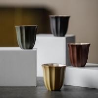 ราคา Manji สไตล์ญี่ปุ่น Lonely สไตล์สโตนแวร์ถ้วยชา Kung Fu ชุดชาเซรามิคโบราณโคลน Ribbed ถ้วยชาถ้วยเดียว (48955655345)