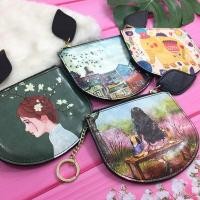 ราคา กระเป๋าสตางค์หนังแท้ กระเป๋าหนังวัวแท้ ใส่เหรียญ/ใส่บัตร/ใส่สตางค์ กระเป๋าเงินหนังแท้ (8519430474)