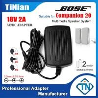 ราคา 18V 2A AC/DC Adapter Charger สําหรับ Bose Companion 20 มัลติมีเดียลําโพงระบบ PSM36W-180 101PS-024 Switching Power Supply (27612810332)