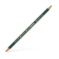 ราคา ดินสอสี ดินสอตรวจงาน ดินสอก็อปปี้ FABER CASTELL 9608 (2สี แดง/น้ำเงิน ในแท่งเดียว)/9609/9610 (20975779694)