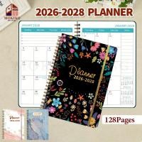ราคา SG2026 สมุดบันทึกวางแผน A5 สมุดบันทึกวางแผนรายสัปดาห์รายเดือนรายวัน 2026-2028 ผู้จัดการตารางสําหรับโรงเรียน Office (57802068384)