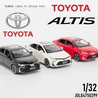 ราคา โมเดลรถเหล็ก รถเหล็ก TOYOTA COROLA ALTIS 1/32 เปิด-ปิด ประตูได้ ล้อยาง โมเดล โตโยต้า โมเดลรถเหล็ก (11691336553)