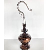 ราคา หัวกรงนกหัวจุก หัวกรงนก หัวกรง ไม้ขาวดำ หัวตะขอสแตนเลส งานสวย (8617712634)