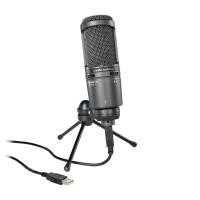 ราคา Audio Technica AT2020 USB+ ไมค์คอนเดนเซอร์ ไมโครโฟน ของแท้ มือสอง (3099628075)