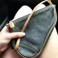 ราคา Dior Denim Trotter Bag + BB crossbody (2648995522)