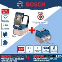 ราคา Bosch GAA18V-24 + GLI VARI (USB charger + ไฟฉายไร้สาย) (19652955374)