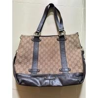 ราคา Gucci shopping bag วินเทจ มือสอง สภาพพร้อมใช้งาน งานตู้ญี่ปุ่น ส่งฟรี (24235245761)
