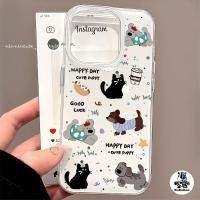ราคา น่ารัก คิตตี้ เคสไอโฟน สำหรับ IPhone 13 15 16 11 12 14 Pro Max XR XS X 7Plus 8Plus Max 15 7 8 Plus SE เคสไอโฟนหรูหราไฮโซ (40268658847)