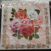 ราคา กระเบื้องผนังภาพชุด 8×12" ไพรมารี่ฟลาวเวอร์ (ชุด 6แผ่น) (3436765850)