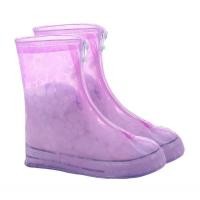ราคา 1 คู่ ปลอกหุ้มรองเท้าซิลิโคนกันน้ำ สำหรับกลางแจ้งในวันที่ฝนตก ปลอกหุ้มรองเท้าทนน้ำหนา (51805850961)