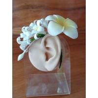 ราคา จอนหูดอกไม้ดินปั้นลีลาวดี+ดอกแก้ว (29386455618)