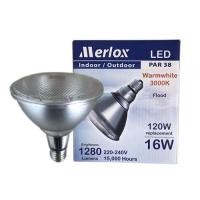 ราคา Dento หลอดไฟ LED Par38 16W E27 3000K MERLOX (6234482265)