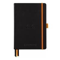 ราคา Rhodia White Paper Hardcover Dot Goal Book 90gsm A5 Black (C118571C) / สมุดโน้ตปกแข็ง ขนาด A5 ปกสีดำ แบรนด์ Rhodia (44801083001)