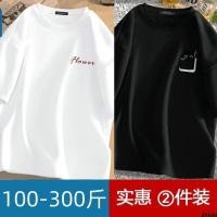 ราคา 【COD】T-shirt Summer Loose Half Sleeve Short Sleeve T Shirt Size Top Shirt Men's Bottoming Fashion Brand plus-Sized Hong (26556910137)