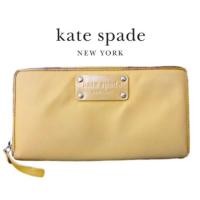 ราคา กระเป๋าสตางค์แบรนด์ดัง KATE SPADE แท้ มือสองจากอเมริกา บุหนังแท้ด้านในสวยๆค่ะ (231641303)