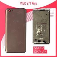 ราคา VIVO Y71 อะไหล่บอดี้ เคสกลางพร้อมฝาหลัง Body For vivo y71 Super Display (6412697555)