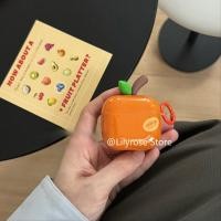 ราคา เคส IMD สําหรับ AirPods 4 [2024] AirPods Pro2 Pro 3 2 1 เคสหูฟังไร้สาย Apple สีส้ม Ins Cool (44201673364)