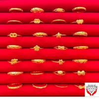 ราคา แหวนทอง 0.6 กรัม ทองคำแท้ 96.5% มีใบรับประกัน (40852288714)