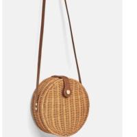 ราคา Used กระเป๋าสาน zara ใช้ครั้งเดียวใหม่มาก ส่งฟรี ลทบ. (2600546575)