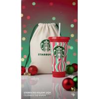 ราคา แก้วเย็น สตาร์บัค คริสต์มาส ขนาด 240 ออนซ์ พร้อมถุงผ้า (41268183726)