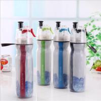 ราคา Double Deck Sports Drink Spray Water Bottle Cold H14 (26137936214)