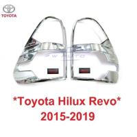 ราคา ครอบไฟท้าย ชุบโครเมี่ยม TOYOTA HILUX REVO ROCCO 2015 - 2019 โตโยต้า รีโว่ ร๊อคโค่ ครอบไฟหลังรถ ครอบไฟท้าย ฝาครอบท้าย ไฟ (9224177629)