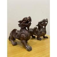 ราคา กิเลนคู่ เนื้อทองเหลืองรมมันปู (42057781411)