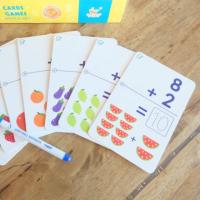 ราคา การ์ดหัดเขียนลบได้ ชุด Numbers 30 ใบ เขียนได้ลบได้ แถมฟรีปากกาเขียนได้ลบได้ พร้อมอุปกรณ์ครบชุด (1251545774)