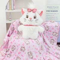 ราคา [พร้อมส่ง] หมอนผ้าห่มตุ๊กตาแมวมารี สามารถนอนหนุนหรือนอนกอดเป็นตุ๊กตาได้ (41060863007)