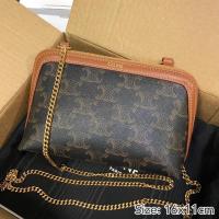 ราคา CELINE Clutch crossbody bag ของแท้ 100% [จัดส่งฟรี] (24510396820)