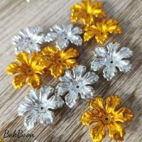 ราคา ดอกพิกุลใหญ่ ขนาด2.5cm. ทอง/เงิน (24011550876)