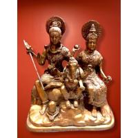 ราคา พระพิฆเนศ ปางครอบครัวมหาเทพ วัดแขก สีลม จ.กรุงเทพ ปี2553 เนื้อทองเหลือง (42861371371)