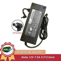 ราคา Delta 12V 7.5A อะแดปเตอร์ AC DC DPS-90FB A DPS-90FB A00 HU10065-110687 เครื่องชาร์จสําหรับ QNAP TS-451 NAS TS-269L Ts-451 T213 Vs2008 Pro (55253233737)