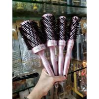 ราคา หวีแปรงไดร์ Genamaze Nano ceramic boar bristal + nylon bristal - Pink Twist series 4 สีชมพูชุดหวีชนิดขนไนล่อนผสมขนหมูป่า (13775693286)