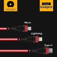 ราคา WUW X73 สายชาร์จ Micro Lightning Type C 3A Fast Charge (6406982458)