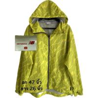 ราคา GH8 มือสอง สกรีนลอก New Balance เสื้อแจ็คเก็ตไนลอน Mountain Parka Windbreaker LL นิวบาลานซ์ (42213084364)