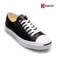 ราคา Converse รองเท้าผ้าใบ ชาย/หญิง รุ่น JACK PURCELL LEATHE OX BLACK (121006662BK) (13227659091)