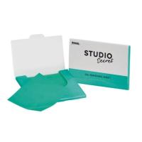 ราคา แผ่นฟิล์มซับความมันบนใบหน้า สตูดิโอ ซีเคร็ท หน้าใส ไร้ความมัน! ด้วย STUDIO Secret Oil Removing Sheet ,, (24591003755)