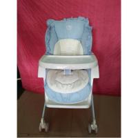 ราคา เก้าอี้กินข้าว ที่นอนเด็ก ไกวได้ ไฮแชร์ Aprica สีฟ้า สภาพนางฟ้า (1903405433)